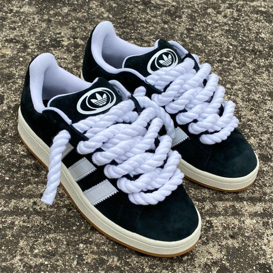 ADIDAS CAMPUS BLACK Custom by A1 ADIDAS CAMPUS BLACK Custom by A1