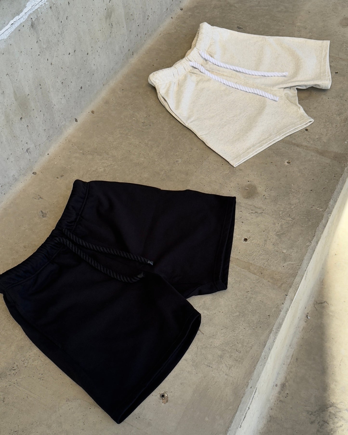 Black Shorts Ropes
